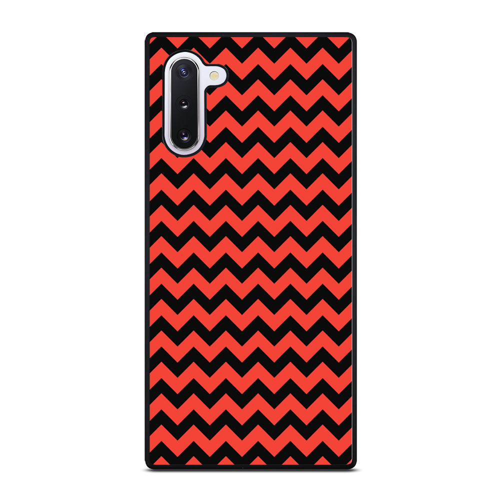 COLORBLOCK DARK RED CHEVRON 2 Samsung Galaxy Note 10 Case Cover