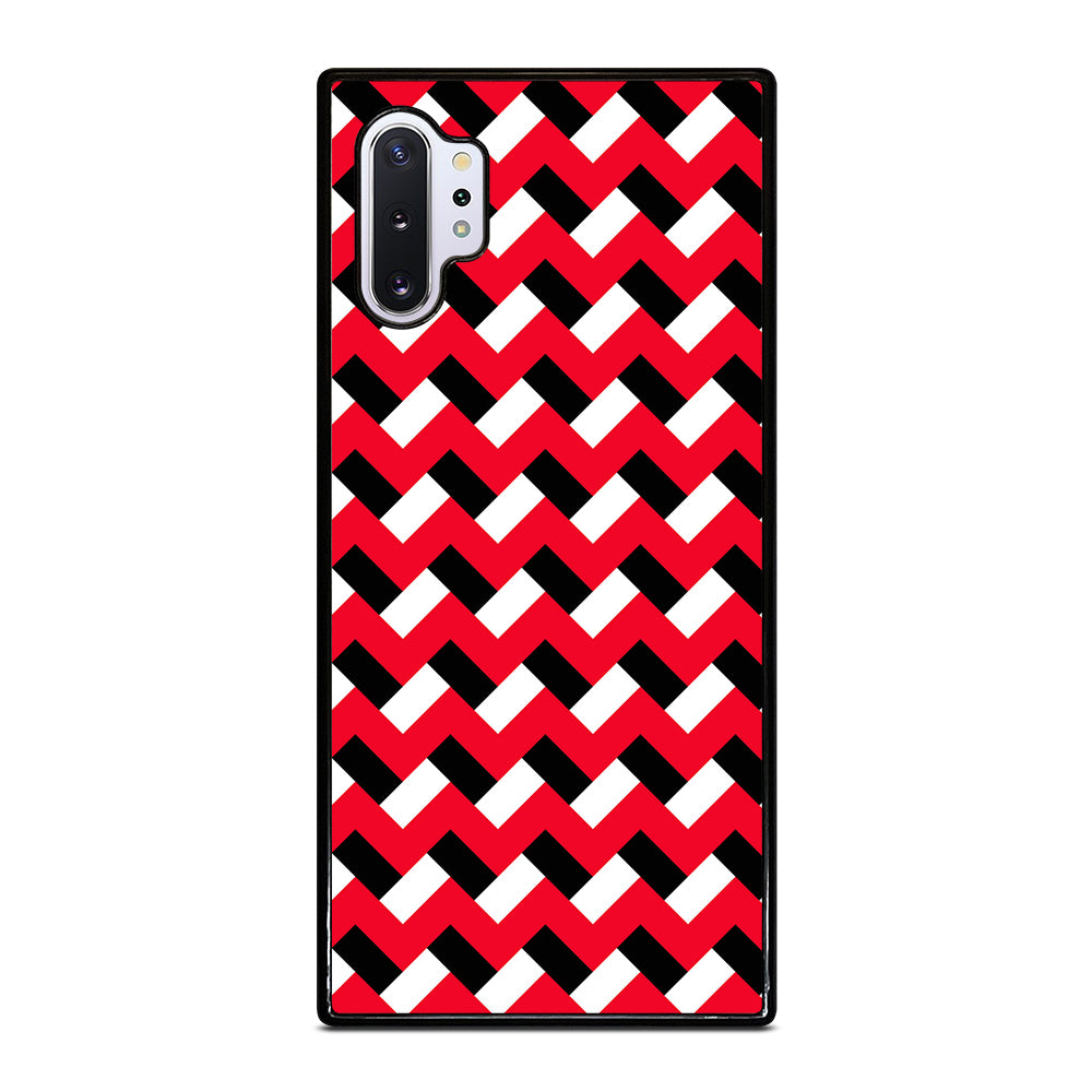 COLORBLOCK DARK RED CHEVRON 3 Samsung Galaxy Note 10 Plus Case Cover