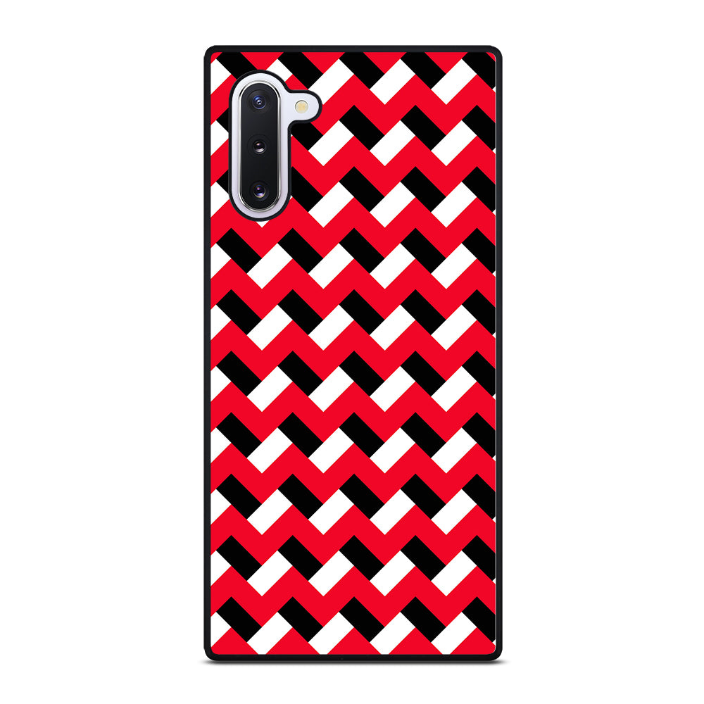 COLORBLOCK DARK RED CHEVRON 3 Samsung Galaxy Note 10 Case Cover