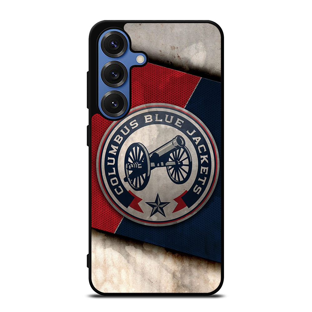 COLUMBUS BLUE JACKETS NHL ICON Samsung Galaxy S25 Case Cover