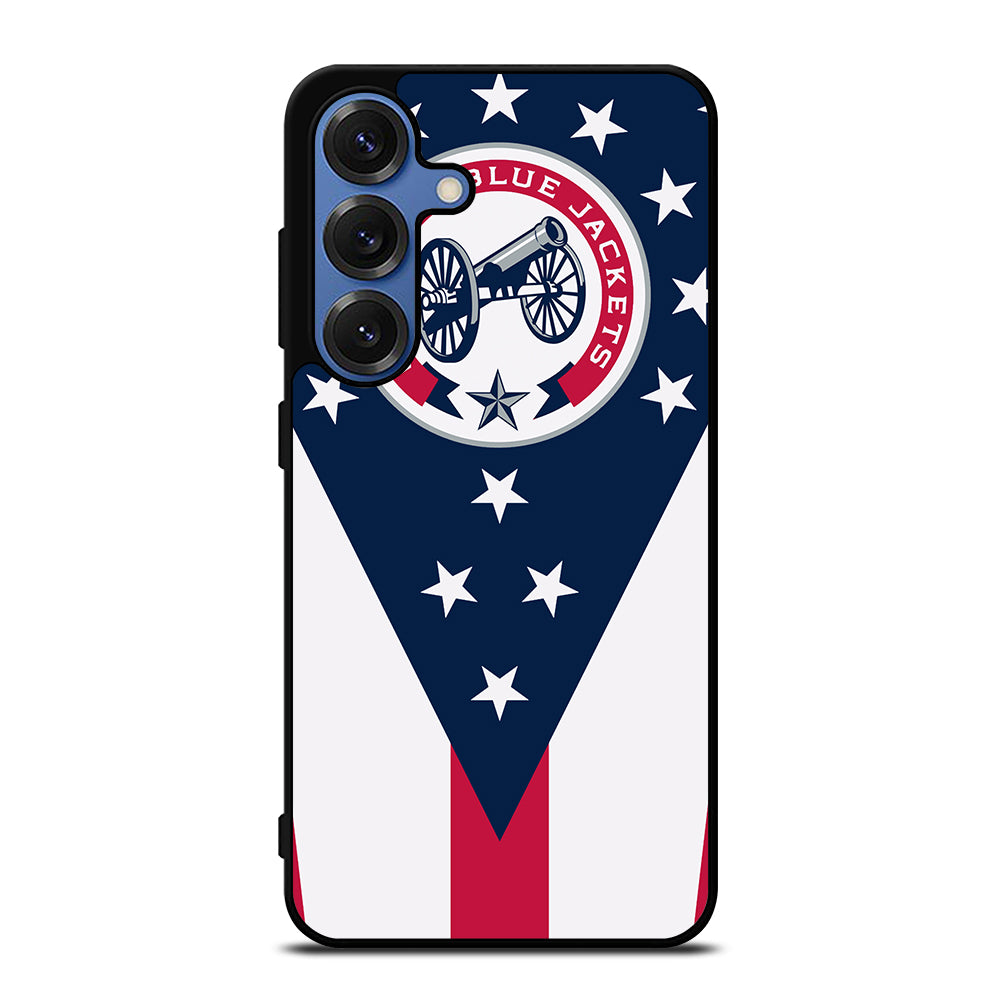 COLUMBUS BLUE JACKETS NHL ICON 2 Samsung Galaxy S25 Case Cover