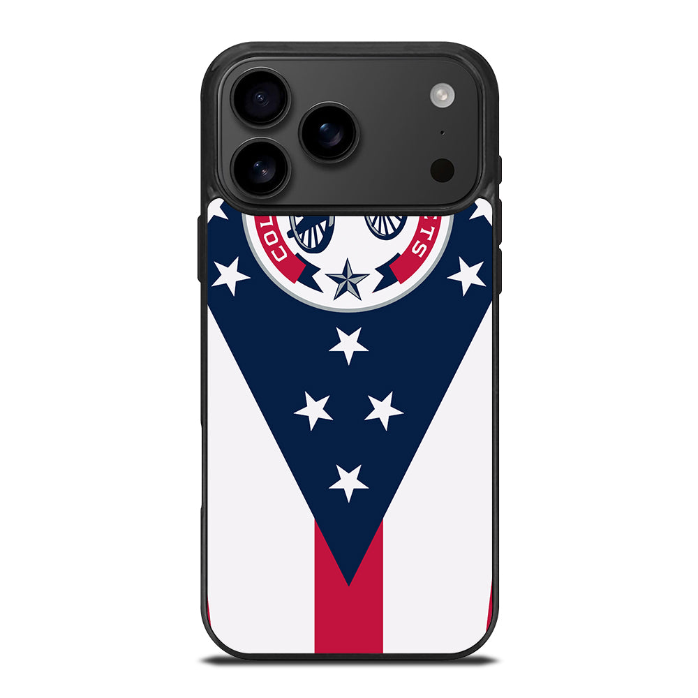 COLUMBUS BLUE JACKETS NHL ICON 2 iPhone 17 Pro Max Case Cover