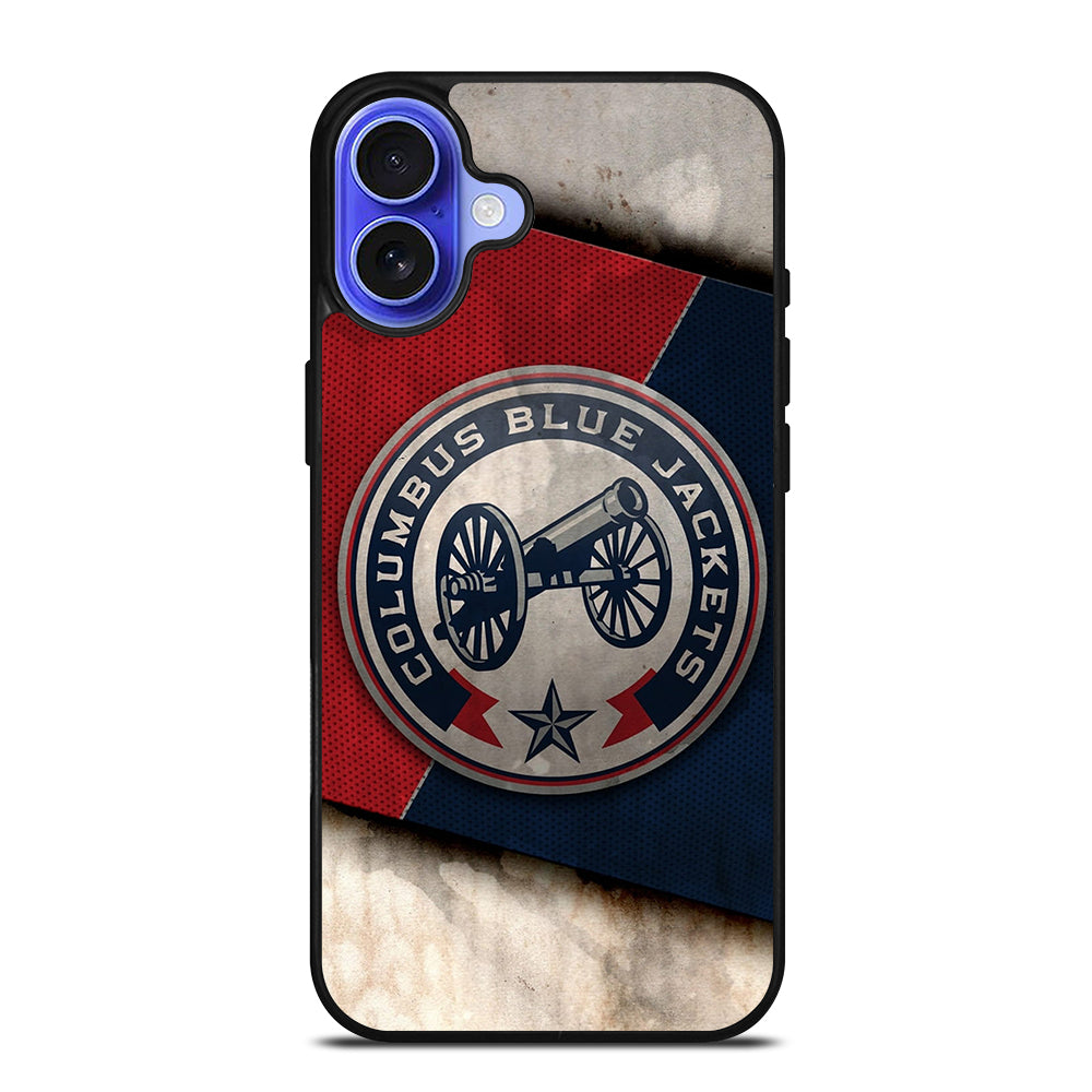COLUMBUS BLUE JACKETS NHL ICON iPhone 16 Case Cover