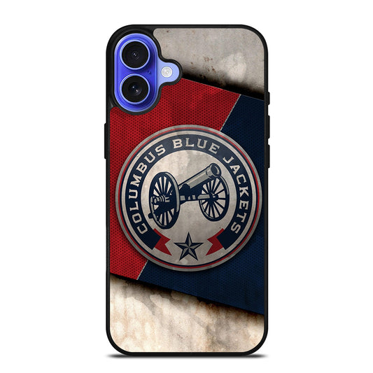COLUMBUS BLUE JACKETS NHL ICON iPhone 16 Case Cover