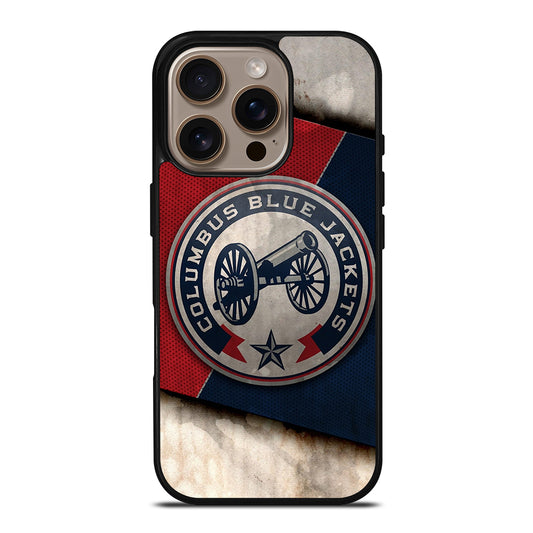 COLUMBUS BLUE JACKETS NHL ICON iPhone 16 Pro Case Cover