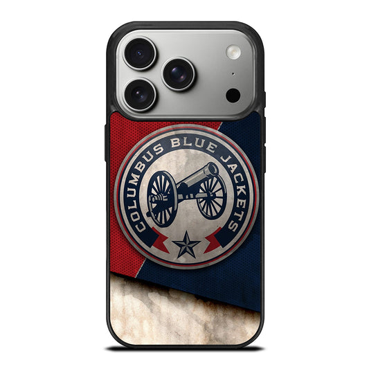 COLUMBUS BLUE JACKETS NHL ICON iPhone 17 Pro Case Cover