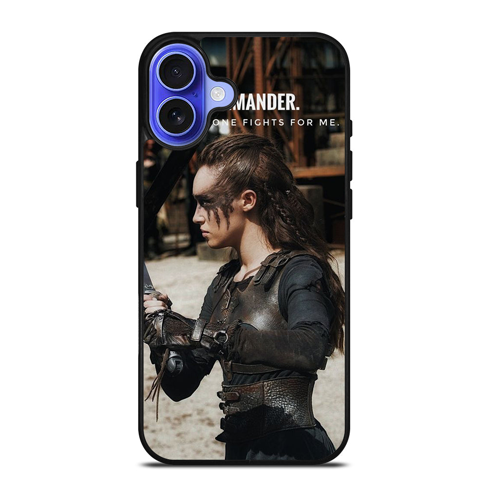 COMMANDER LEXA QUOTE 3 iPhone 16 Case Cover