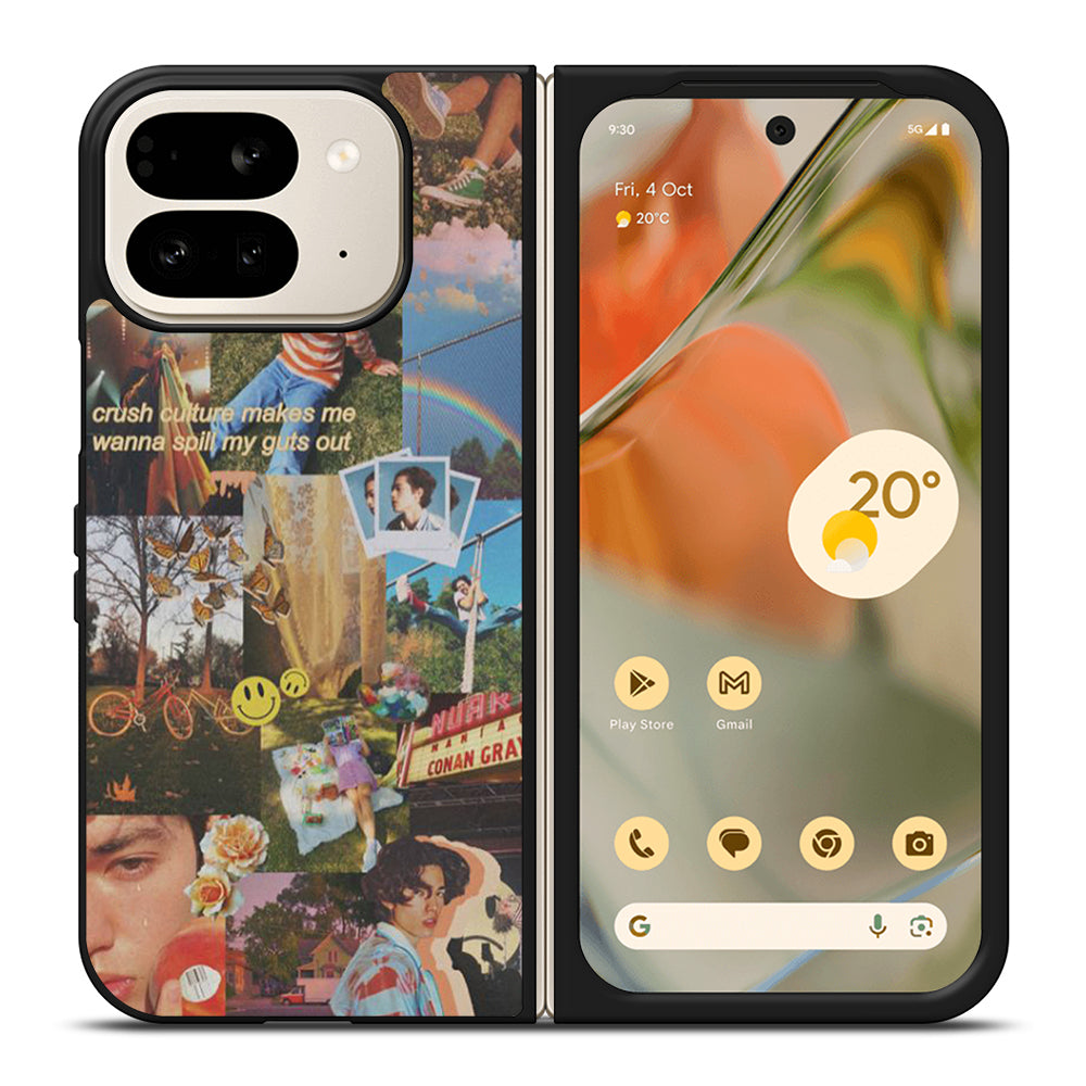 CONAN GRAY COLLAGE Google Pixel 9 Pro Fold Case Cover