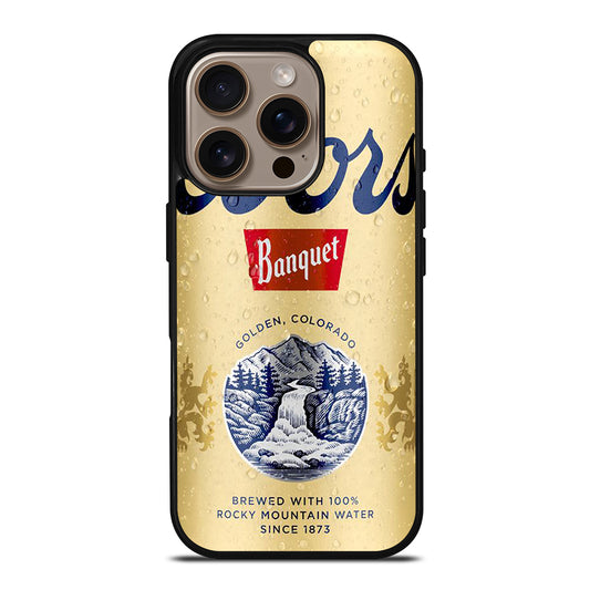 COORS BANQUET 1 iPhone 16 Pro Case Cover