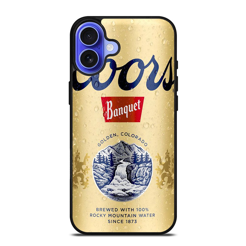 COORS BANQUET 1 iPhone 16 Case Cover