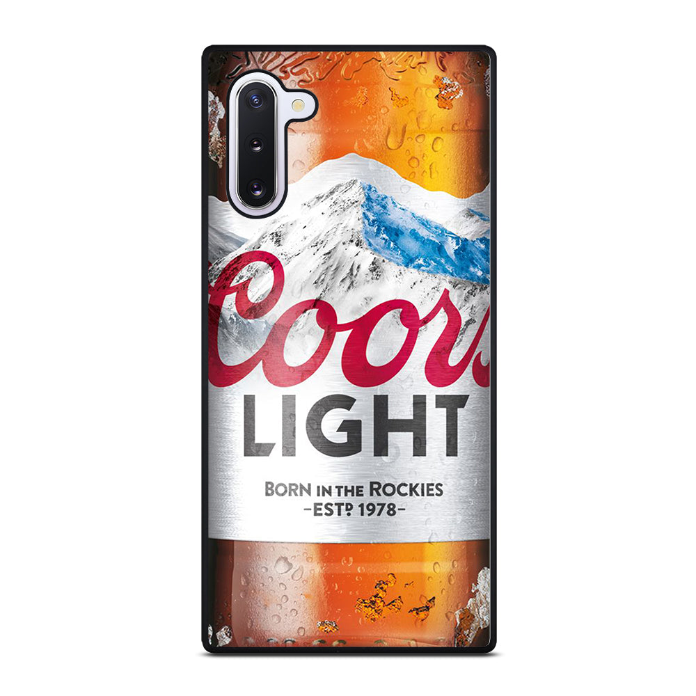 COORS LIGHT BEER BOTTLE 3 Samsung Galaxy Note 10 Case Cover