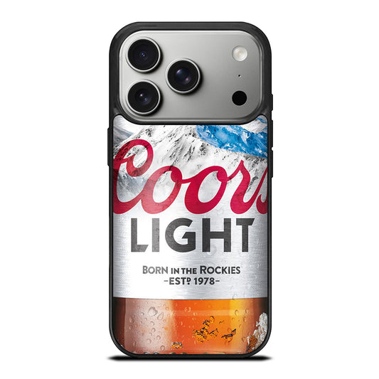 COORS LIGHT BEER BOTTLE 3 iPhone 17 Pro Case Cover