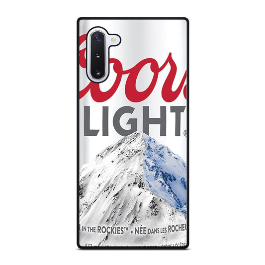 COORS LIGHT BEER COOL Samsung Galaxy Note 10 Case Cover