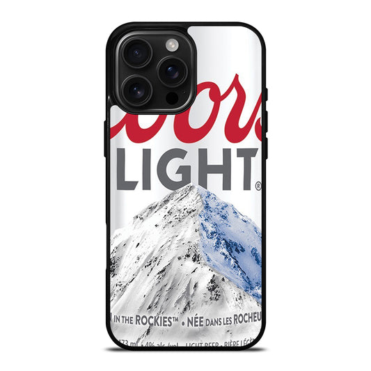 COORS LIGHT BEER COOL iPhone 16 Pro Max Case Cover