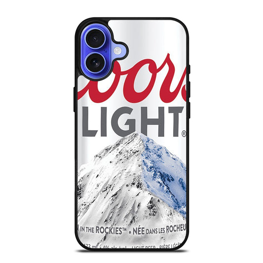 COORS LIGHT BEER COOL iPhone 16 Case Cover