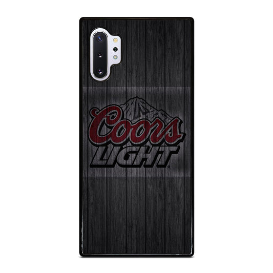 COORS LIGHT BEER WOODEN LOGO Samsung Galaxy Note 10 Plus Case Cover