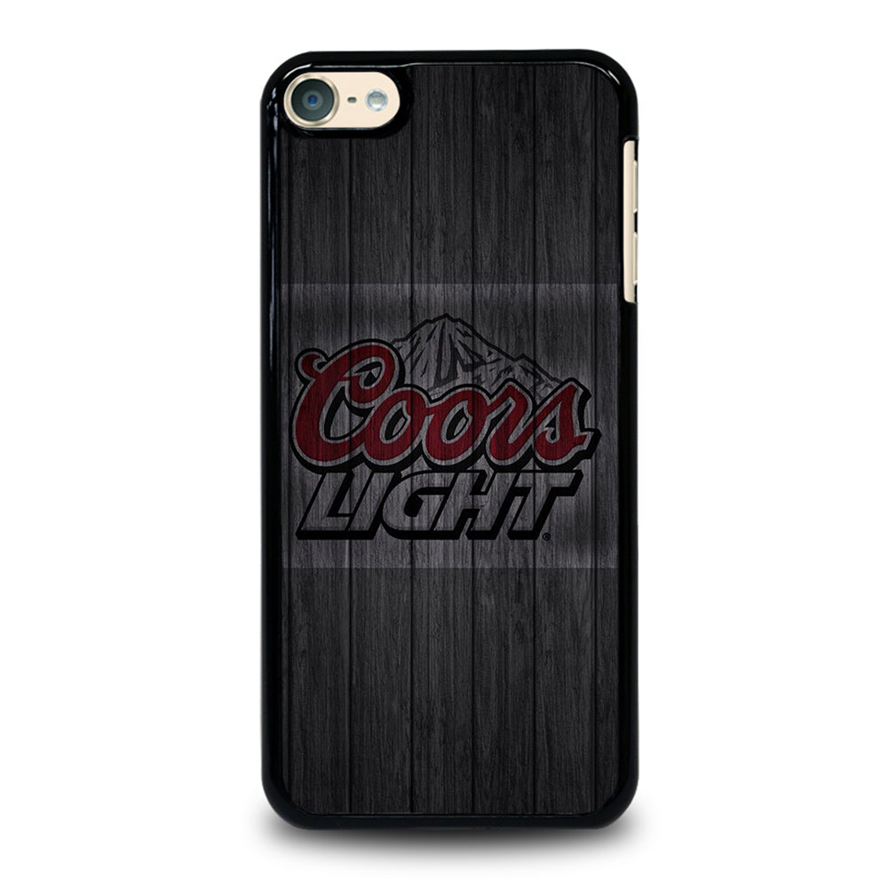 COORS LIGHT BEER WOODEN LOGO iPod Touch 6 Case Cover
