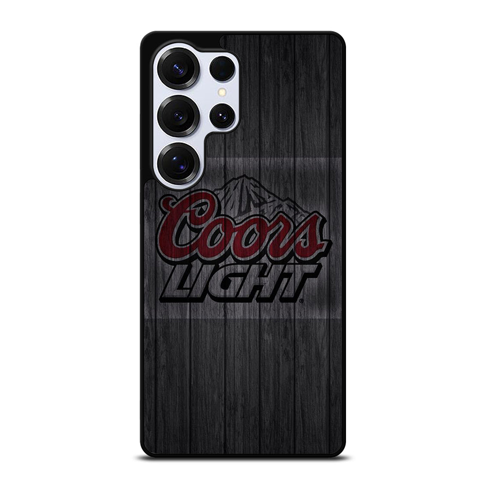 COORS LIGHT BEER WOODEN LOGO Samsung Galaxy S25 Ultra Case Cover