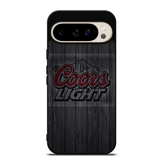 COORS LIGHT BEER WOODEN LOGO Google Pixel 9 Pro Case Cover