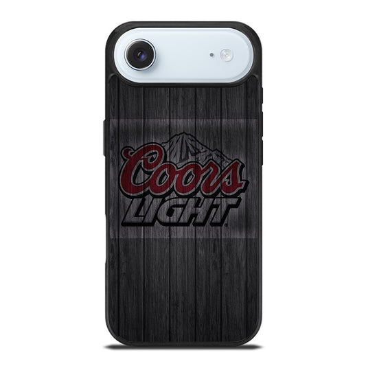 COORS LIGHT BEER WOODEN LOGO iPhone Air Case Cover
