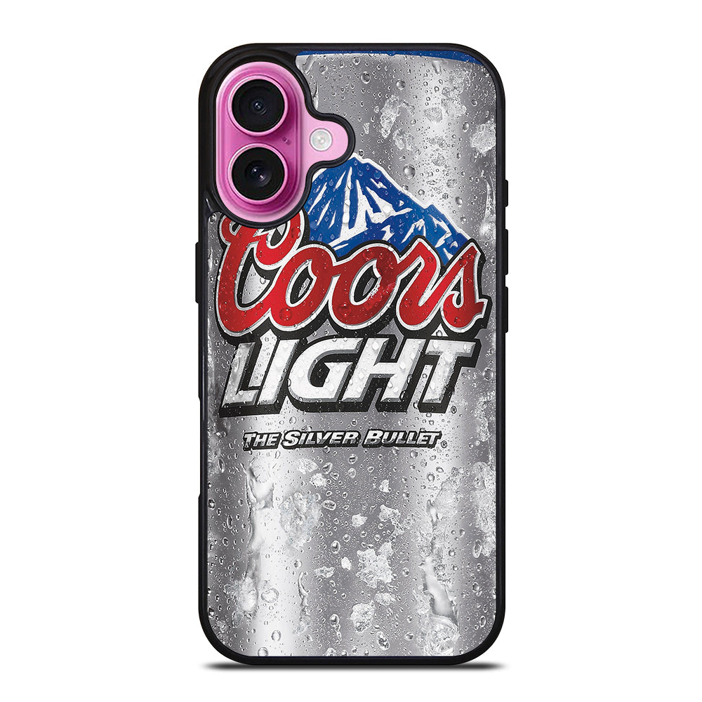 COORS LIGHT BOTTLE BEER iPhone 16 Plus Case Cover