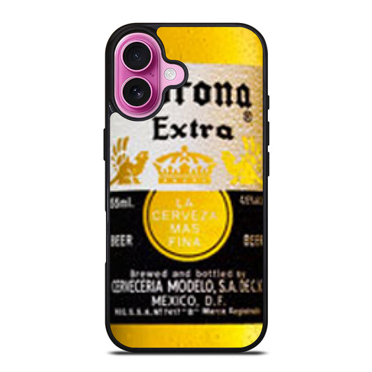 CORONA BEER BOTTLE 2 iPhone 16 Plus Case Cover