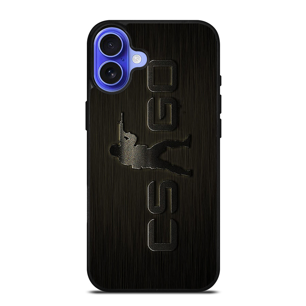 COUNTER STRIKE METAL LOGO iPhone 16 Case Cover