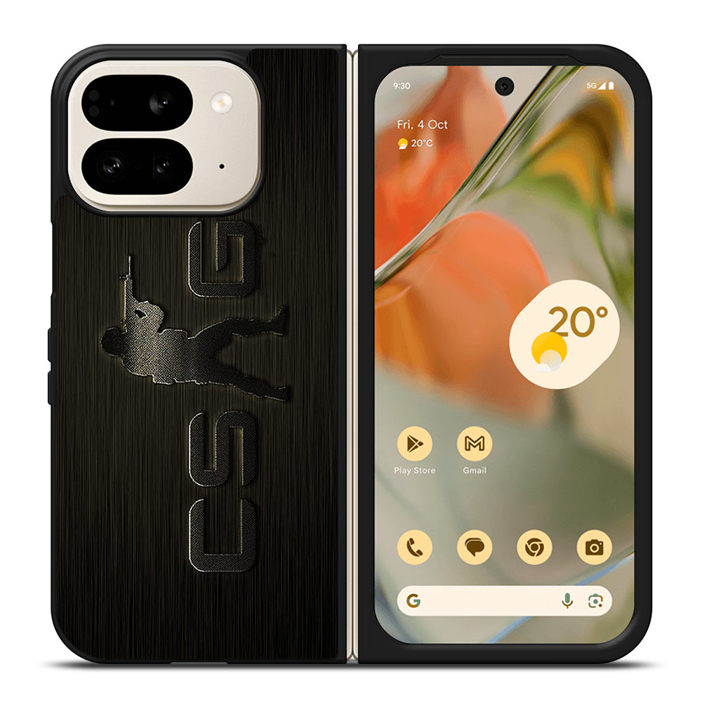 COUNTER STRIKE METAL LOGO Google Pixel 9 Pro Fold Case Cover