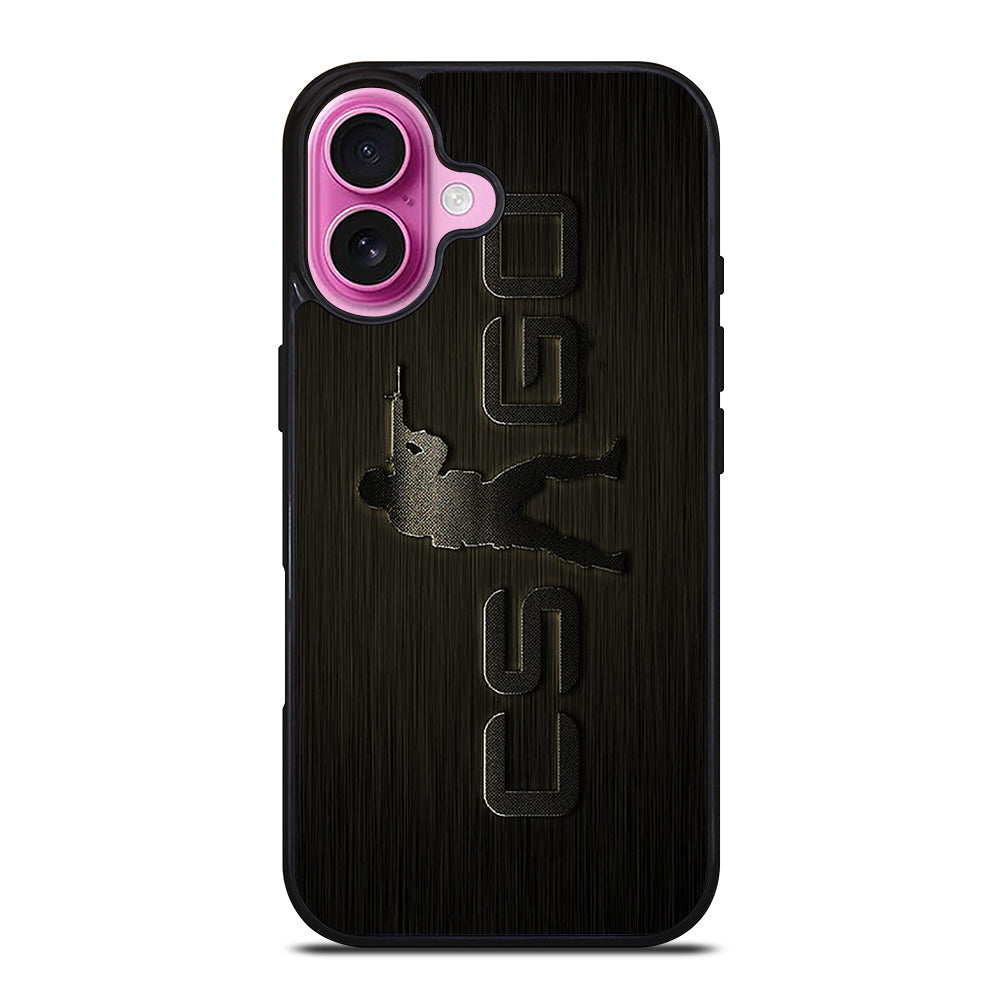 COUNTER STRIKE METAL LOGO iPhone 16 Plus Case Cover