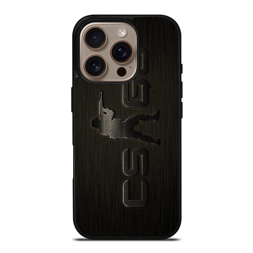 COUNTER STRIKE METAL LOGO iPhone 16 Pro Case Cover