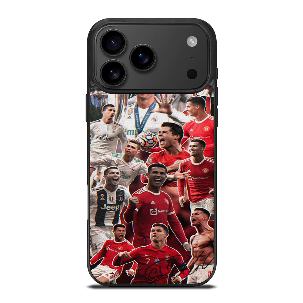 CRISTIANO RONALDO COLLAGE iPhone 17 Pro Max Case Cover
