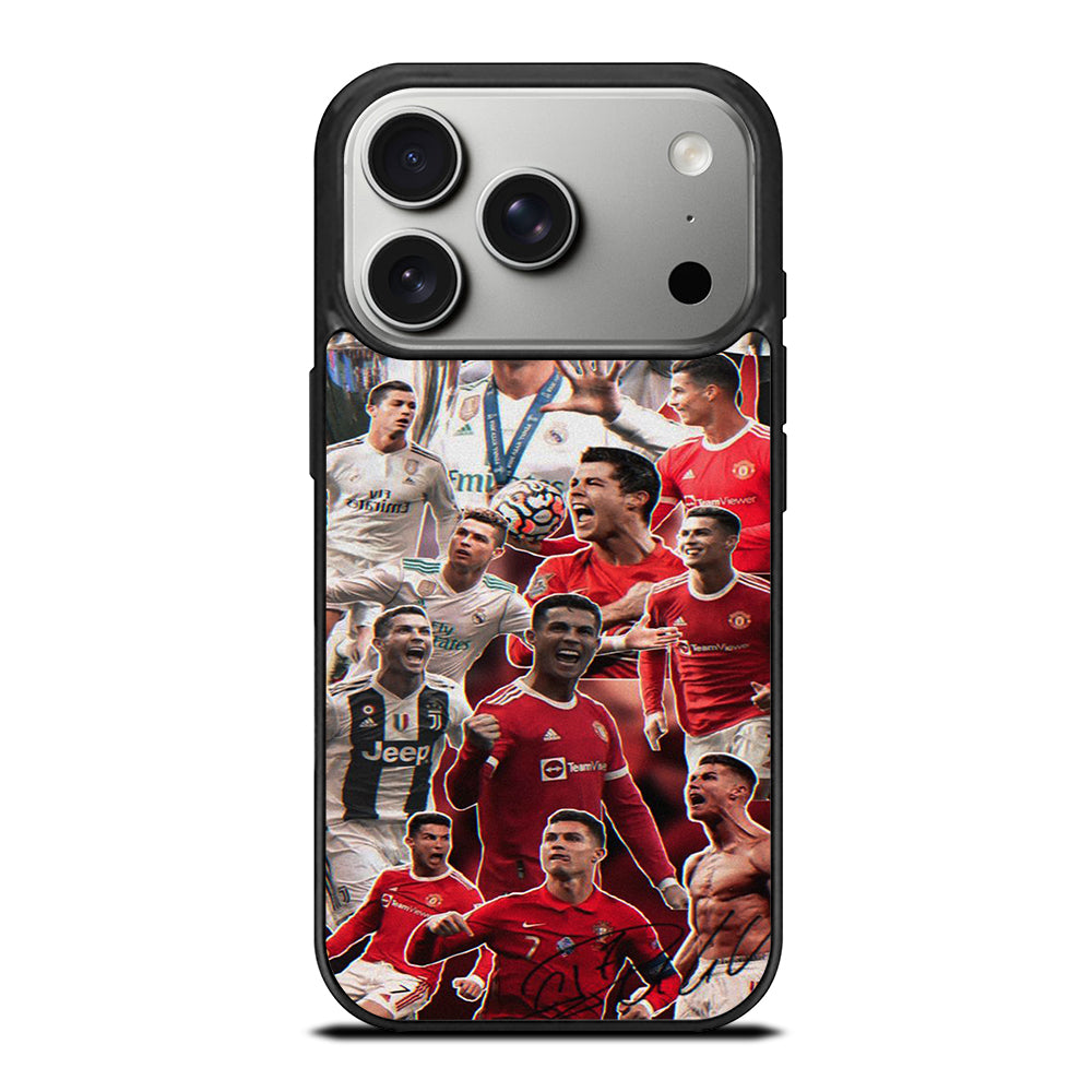 CRISTIANO RONALDO COLLAGE iPhone 17 Pro Case Cover