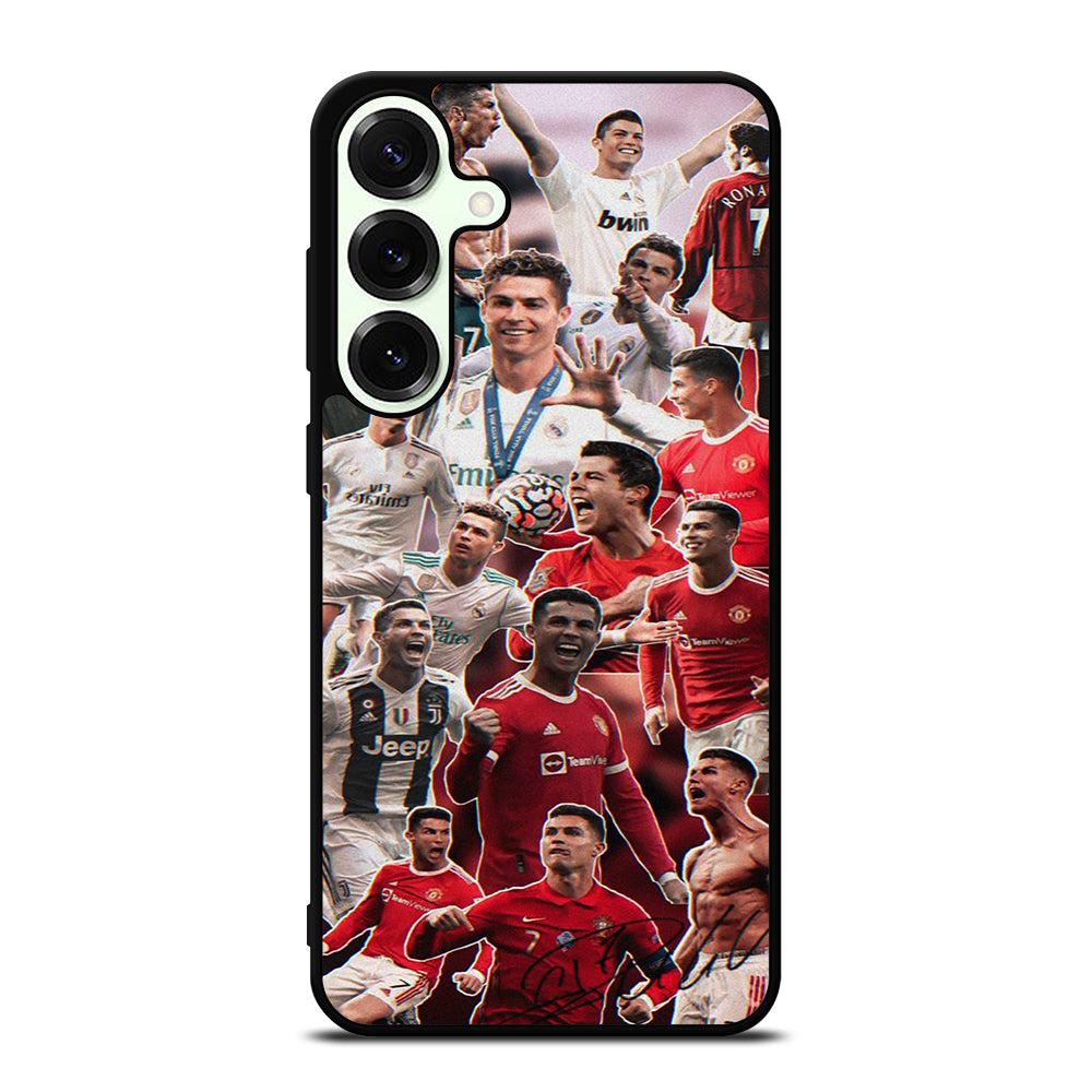 CRISTIANO RONALDO COLLAGE Samsung Galaxy S25 Plus Case Cover