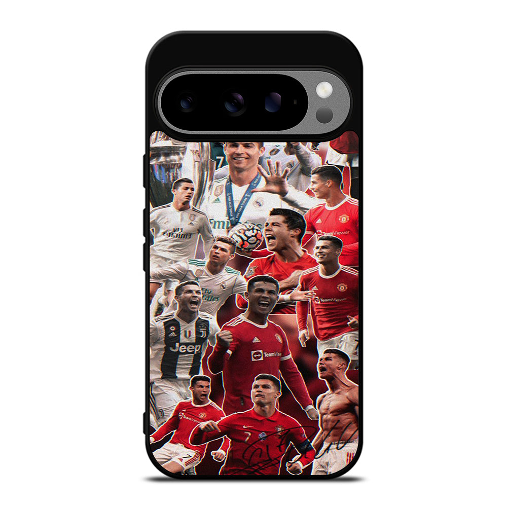 CRISTIANO RONALDO COLLAGE Google Pixel 9 Pro XL Case Cover