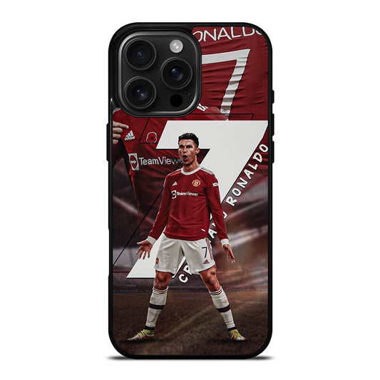 CRISTIANO RONALDO CR7 UNITED iPhone 16 Pro Max Case Cover