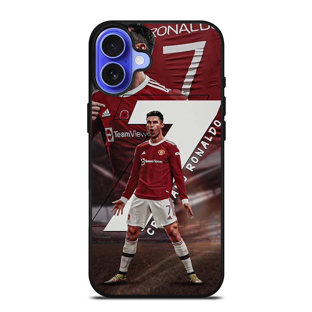 CRISTIANO RONALDO CR7 UNITED iPhone 16 Case Cover