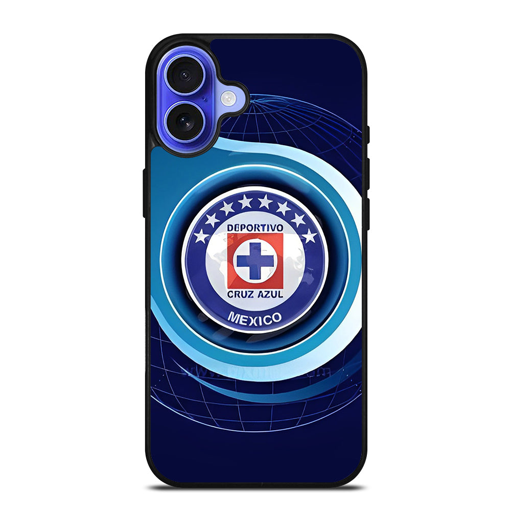CRUZ AZUL DEPORTIVO FOOTBALL LOGO 4 iPhone 16 Case Cover