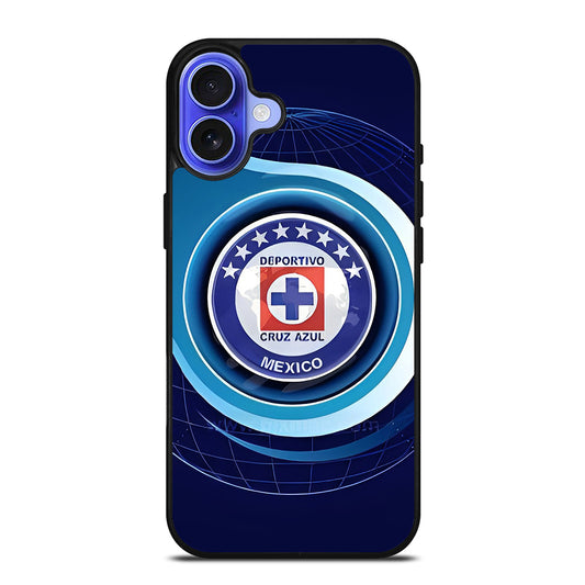 CRUZ AZUL DEPORTIVO FOOTBALL LOGO 4 iPhone 16 Case Cover