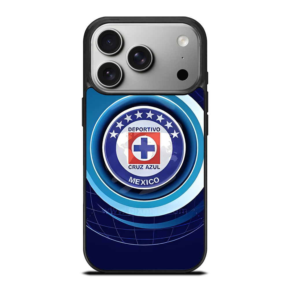 CRUZ AZUL DEPORTIVO FOOTBALL LOGO 4 iPhone 17 Pro Case Cover
