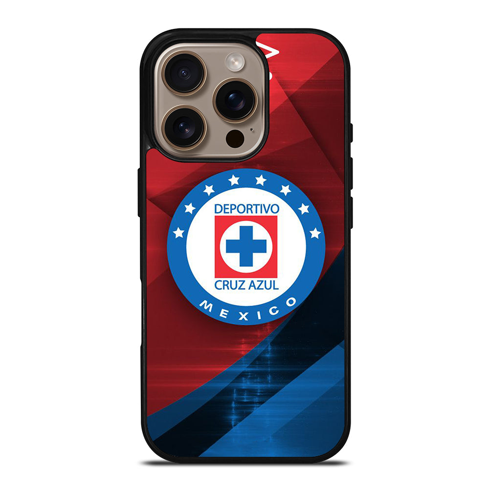 CRUZ AZUL DEPORTIVO FOOTBALL LOGO 5 iPhone 16 Pro Case Cover