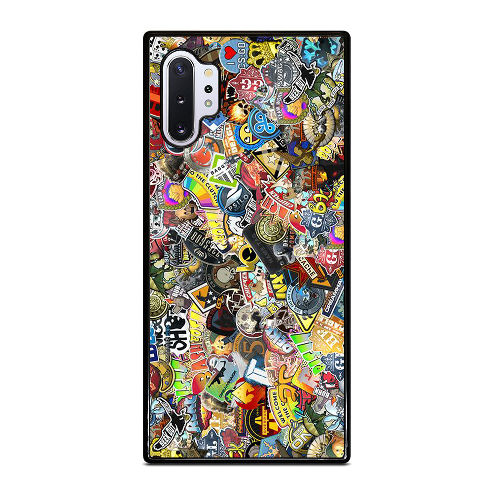 CSGO STICKER BOMB COLLAGE Samsung Galaxy Note 10 Plus Case Cover