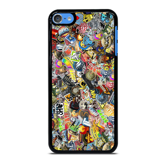 CSGO STICKER BOMB COLLAGE iPod Touch 7 Case Cover