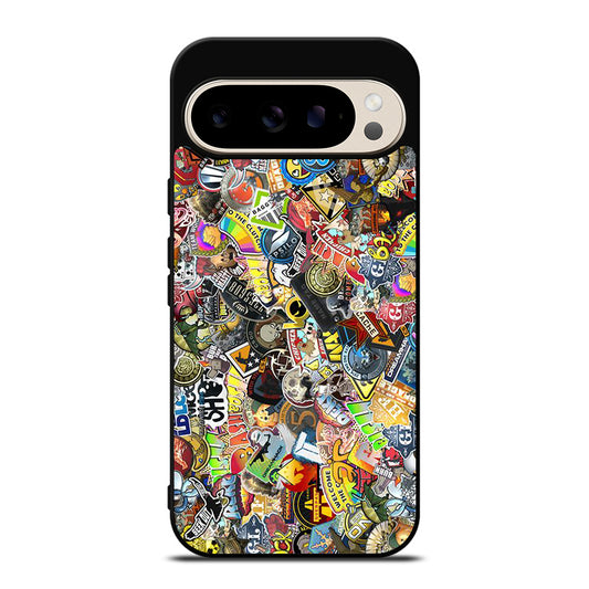 CSGO STICKER BOMB COLLAGE Google Pixel 9 Pro Case Cover