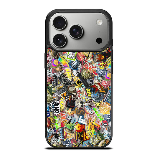 CSGO STICKER BOMB COLLAGE iPhone 17 Pro Case Cover