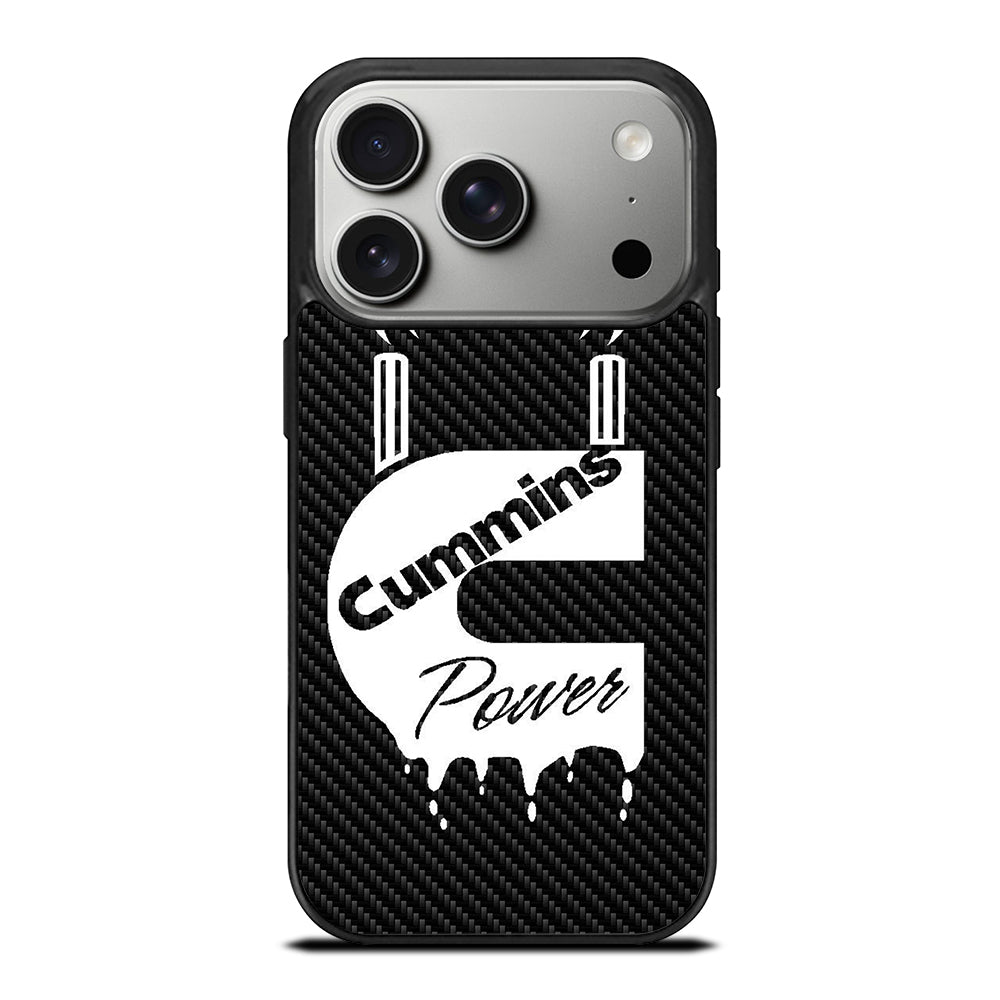 CUMMINS CARBON LOGO iPhone 17 Pro Case Cover