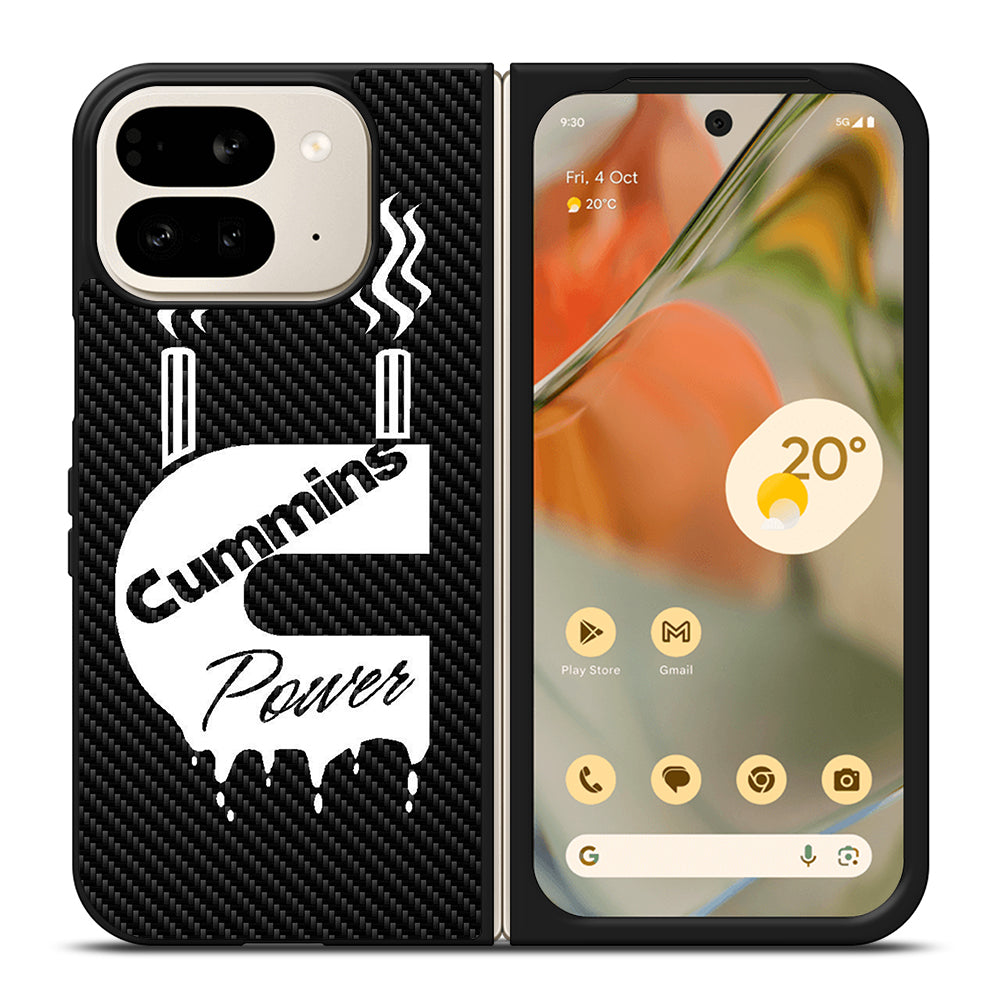 CUMMINS CARBON LOGO Google Pixel 9 Pro Fold Case Cover