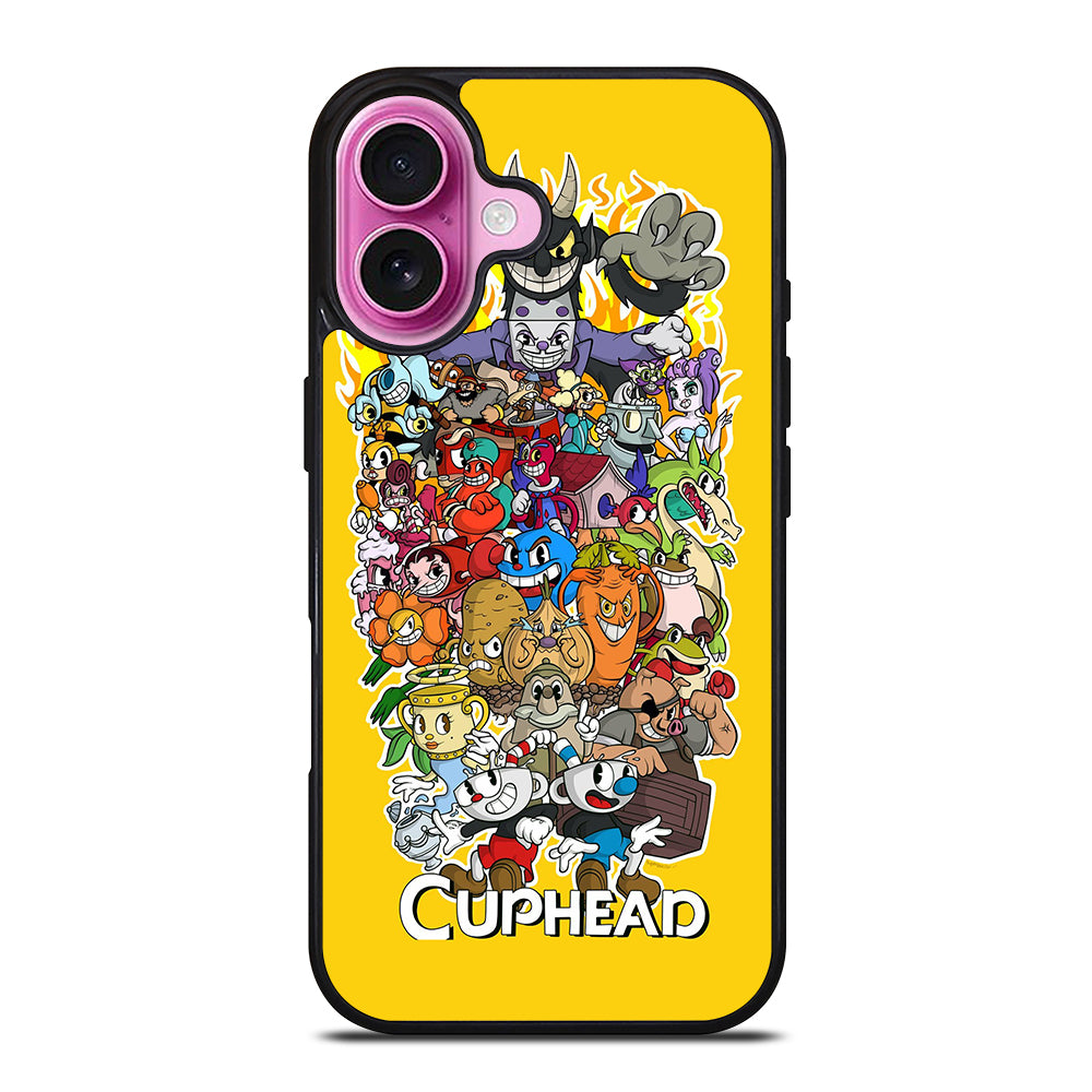 CUPHEAD CHARACTER iPhone 16 Plus Case Cover