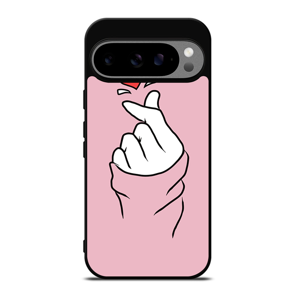 CUTE HEART FINGER 1 Google Pixel 9 Pro XL Case Cover