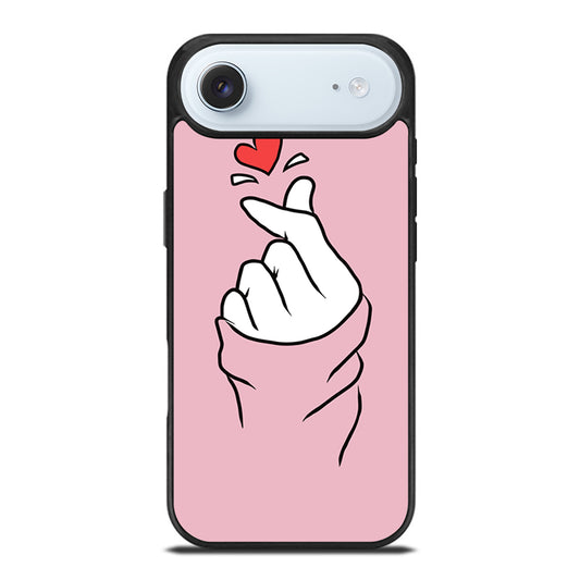 CUTE HEART FINGER 1 iPhone Air Case Cover