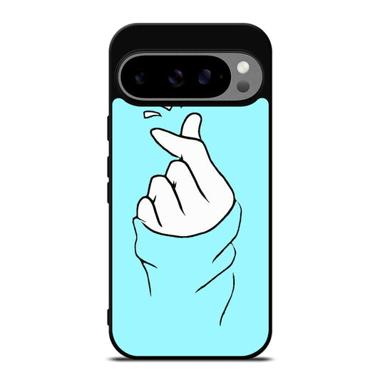 CUTE HEART FINGER 2 Google Pixel 9 Pro XL Case Cover